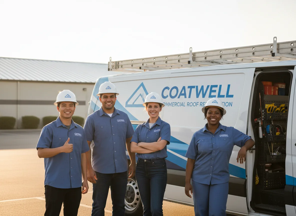 Commercial roof coating company in Ringsted, IA
